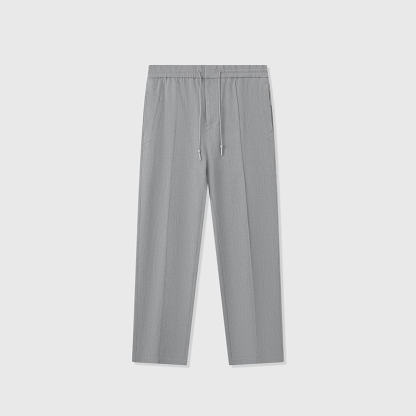 2026 Fall/Winter Wool Drawstring Trousers – Premium Men's Casual Pants