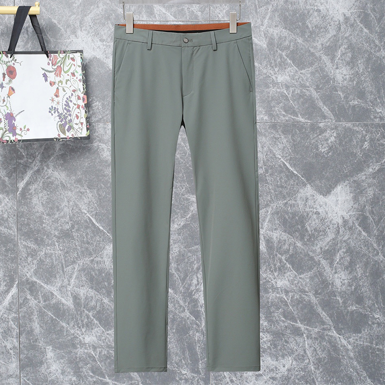 Men's Casual Business Straight-Leg Dress Pants