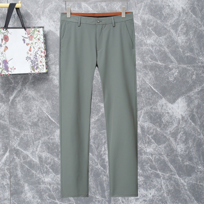 Men's Casual Business Straight-Leg Dress Pants