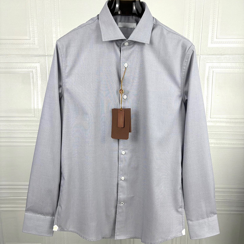 2025 New Lightweight Silky Soft Skin-Friendly  Slim-Fit Men's Business Casual Long Sleeve Shirt
