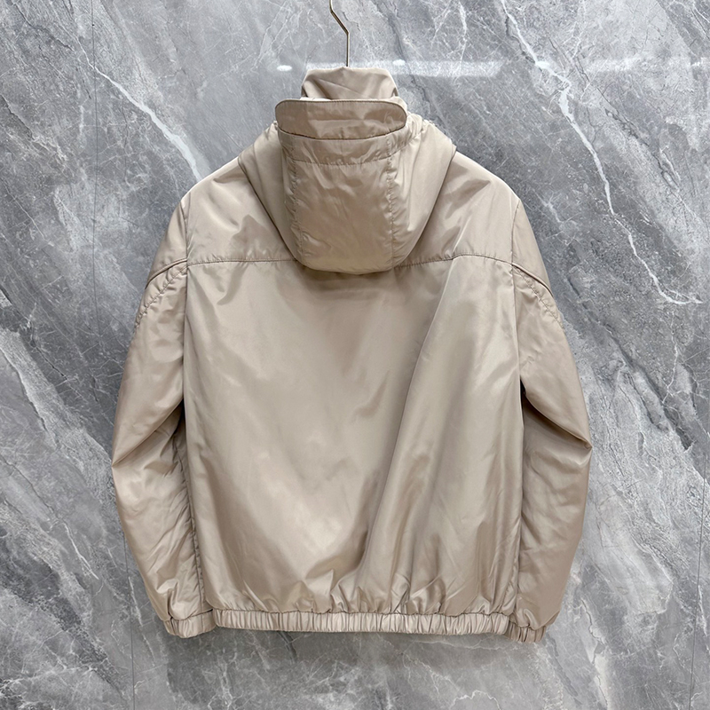 2026 Fall/Winter Lightweight Luxury Hooded Cotton Jacket – Men's Padded Casual Outerwear