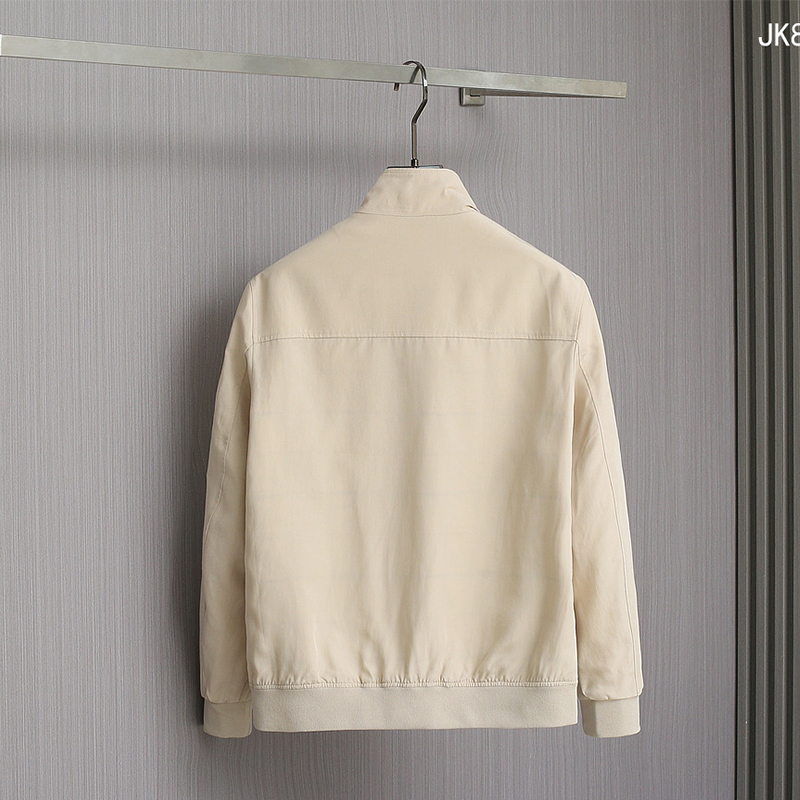 2025 Spring/Summer New Lightweight Soft Structured Windproof Men's Luxury Casual Jacket Outerwear
