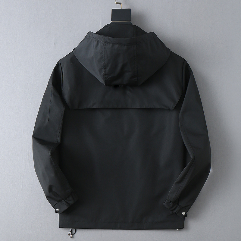 2025 Spring New Soft Fine Comfortable Breathable, Men's Fashion Casual Hooded Jacket Outerwear