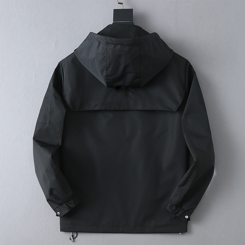 2025 Spring New Soft Fine Comfortable Breathable, Men's Fashion Casual Hooded Jacket Outerwear