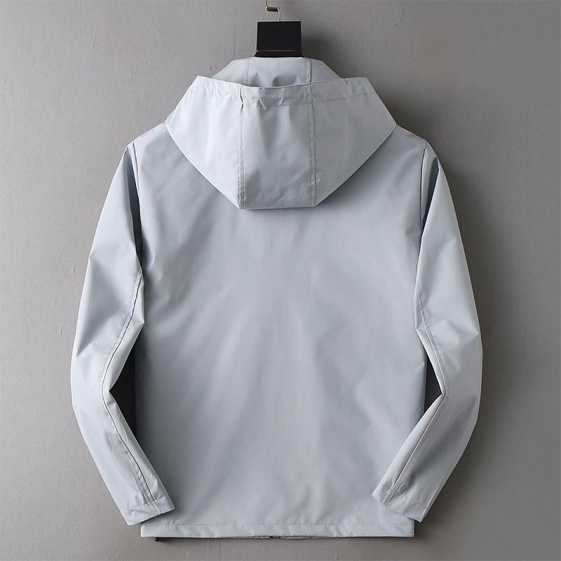 2025 Spring New Soft Fine Comfortable Breathable, Men's Fashion Casual Hooded Jacket Outerwear