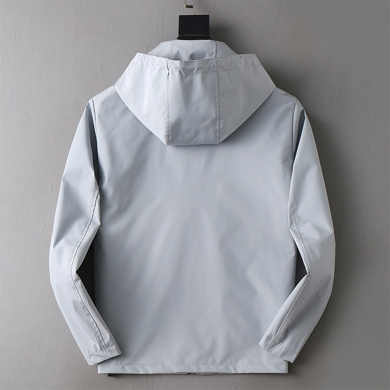 2025 Spring New Soft Fine Comfortable Breathable, Men's Fashion Casual Hooded Jacket Outerwear