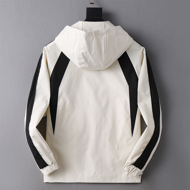 2025 Spring New Soft Fine Comfortable Breathable, Men's Fashion Casual Hooded Jacket Outerwear