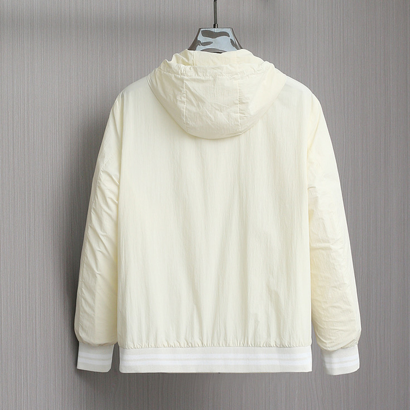 2025 Spring/Summer New Breathable Comfortable Custom Premium Fabric Casual Tailoring Excellent Fit Men's Hooded Jacket