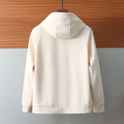 2025 Spring/Summer  Cashmere-Polyester Dense Weave Coats Thread Clean Fit Essential Hooded Jacket