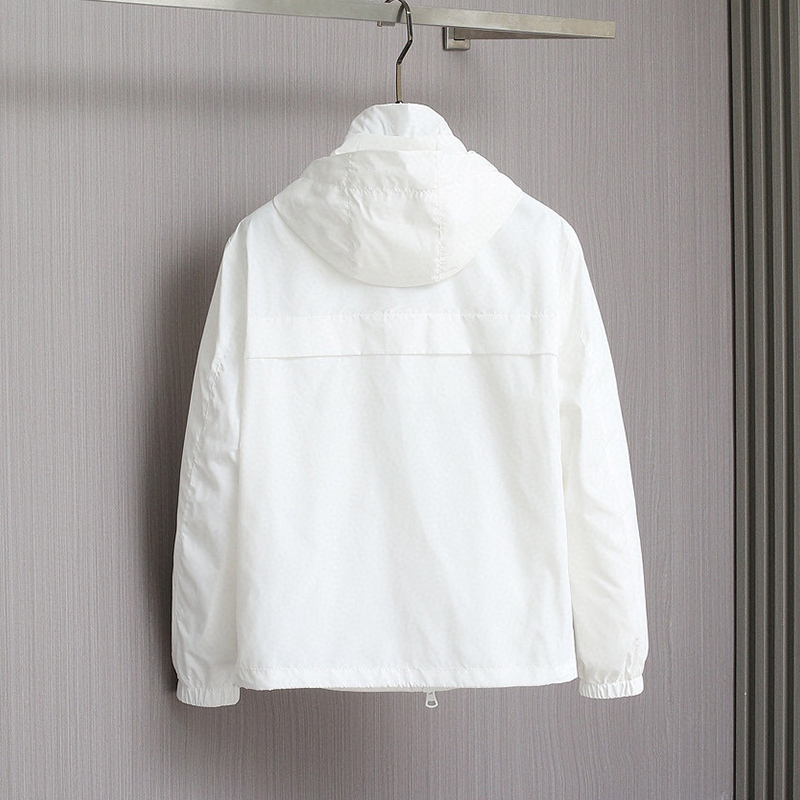 2025 Spring/Summer Imported Lightweight Fiber Fabric Breathable Comfort Minimalist Timeless Design Men's Hooded Jacket Business Casual Trench Coat