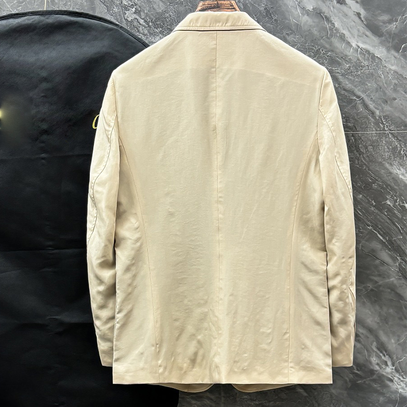 2025 New Waterproof Dustproof Lightweight Comfortable Men's Casual Trench Coat Blazer