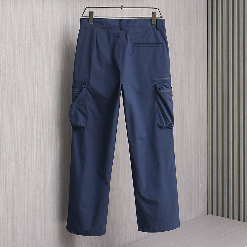 2025 Spring/Summer New Lightweight Loose Comfortable Breathable Skin-Friendly Men's Casual Pants with Pockets