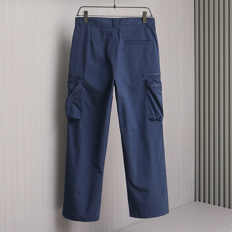 2025 Spring/Summer New Lightweight Loose Comfortable Breathable Skin-Friendly Men's Casual Pants with Pockets