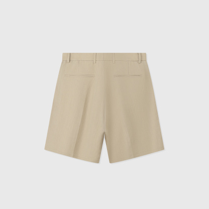 2026 New Fashion Buxton Linen Bermuda Shorts – Khaki | Spring/Summer 2026 Collection