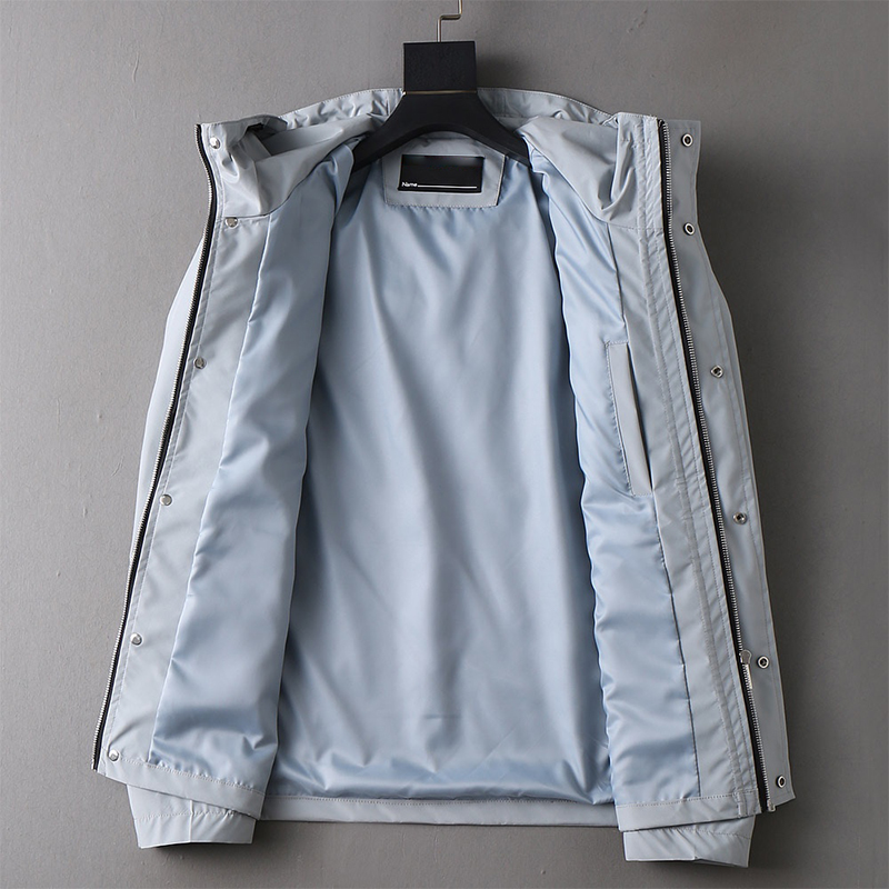 2025 Spring New Soft Fine Comfortable Breathable, Men's Fashion Casual Hooded Jacket Outerwear