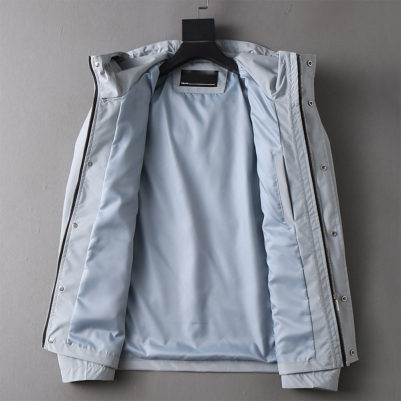 2025 Spring New Soft Fine Comfortable Breathable, Men's Fashion Casual Hooded Jacket Outerwear