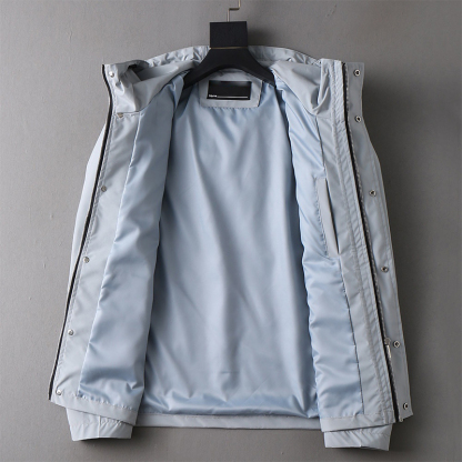 2025 Spring New Soft Fine Comfortable Breathable, Men's Fashion Casual Hooded Jacket Outerwear