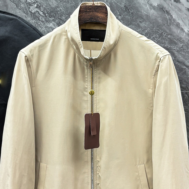 2025 New Waterproof Dustproof Lightweight Comfortable Men's Casual Trench Coat Jacket