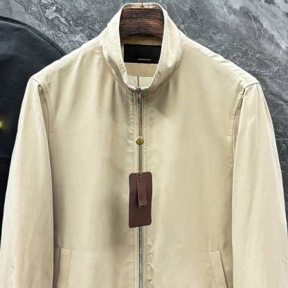 2025 New Waterproof Dustproof Lightweight Comfortable Men's Casual Trench Coat Jacket