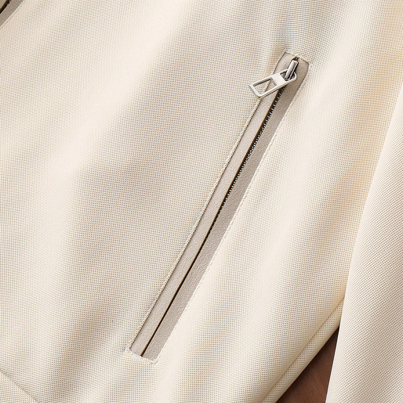 2025 Spring/Summer  Cashmere-Polyester Dense Weave Coats Thread Clean Fit Essential Hooded Jacket