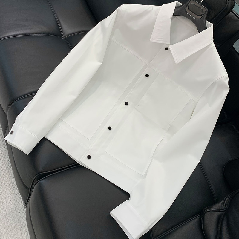 2025 Spring New Comfortable Breathable Stylish Men's Casual Turn-Down Collar Jacket