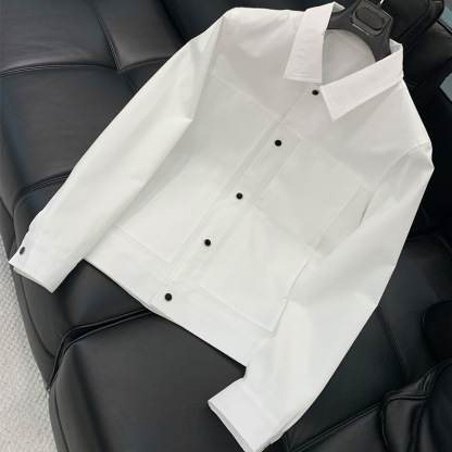 2025 Spring New Comfortable Breathable Stylish Men's Casual Turn-Down Collar Jacket