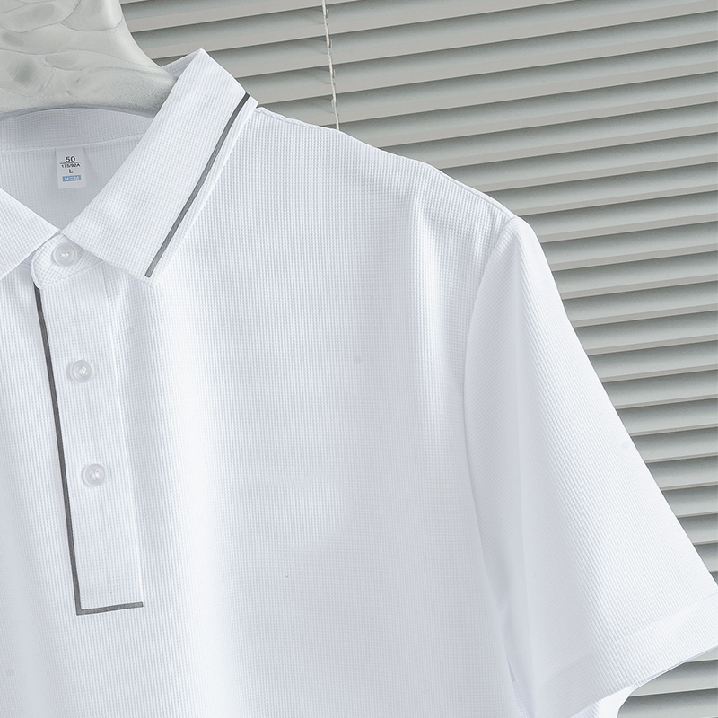 2025 New Soft Comfortable Stretch Skin-Friendly Wrinkle-Resistant Breathable Moisture-Wicking Men's Business Short Sleeve Shirt with Turn-Down Collar