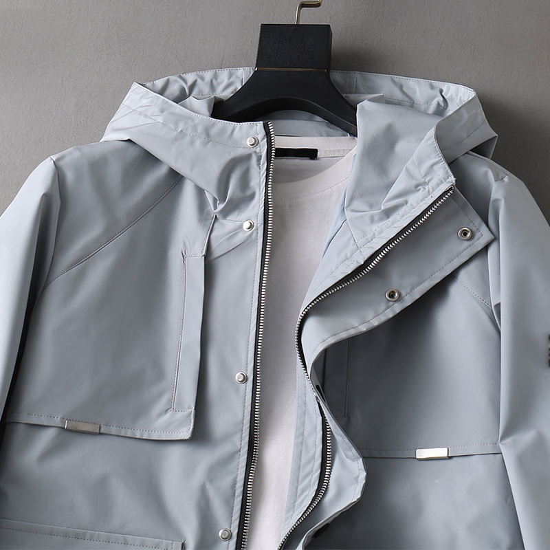 2025 Spring New Soft Fine Comfortable Breathable, Men's Fashion Casual Hooded Jacket Outerwear