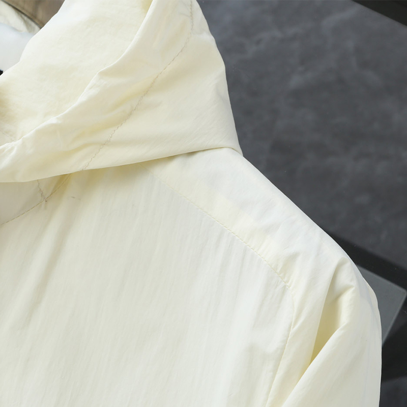 2025 Spring/Summer New Breathable Comfortable Custom Premium Fabric Casual Tailoring Excellent Fit Men's Hooded Jacket