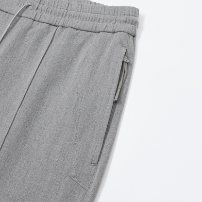 2026 Fall/Winter Wool Drawstring Trousers – Premium Men's Casual Pants