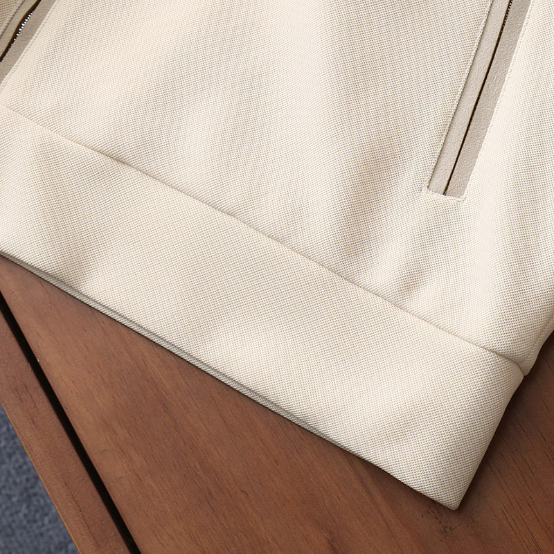 2025 Spring/Summer  Cashmere-Polyester Dense Weave Coats Thread Clean Fit Essential Hooded Jacket