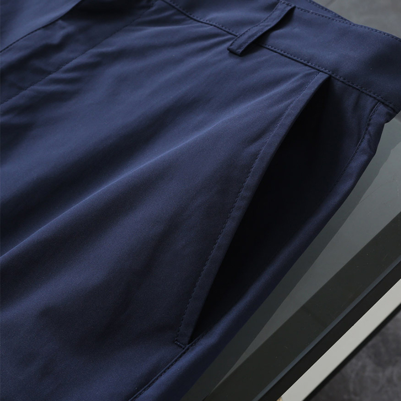 2025 Spring/Summer New Lightweight Loose Comfortable Breathable Skin-Friendly Men's Casual Pants with Pockets