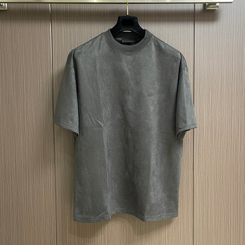 2025 Spring/Summer New Ultra-Soft 14-Gauge Yarn Skin-Friendly Breathable Lightweight Italian Blended Wool Short Sleeve Knitwear