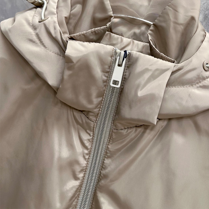 2026 Fall/Winter Lightweight Luxury Hooded Cotton Jacket – Men's Padded Casual Outerwear