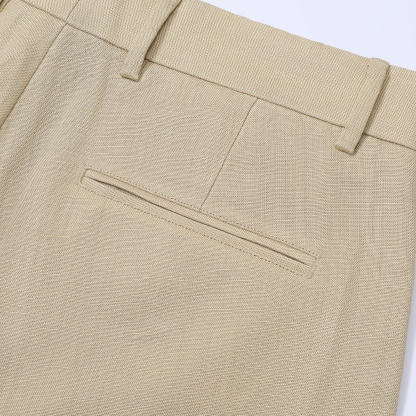 2026 New Fashion Buxton Linen Bermuda Shorts – Khaki | Spring/Summer 2026 Collection