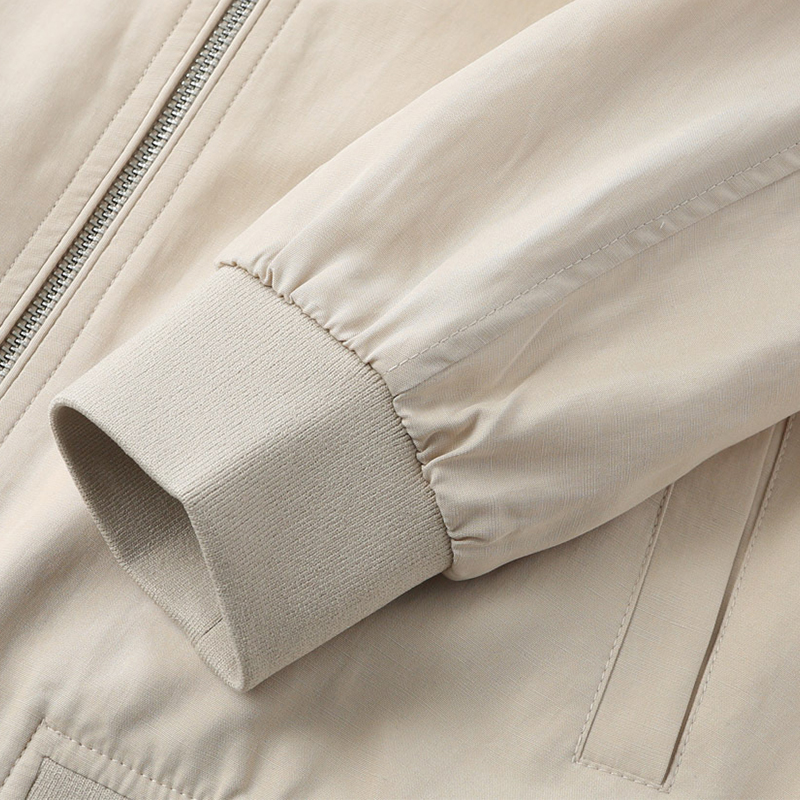 2025 Spring/Summer New Lightweight Soft Structured Windproof Men's Luxury Casual Jacket Outerwear