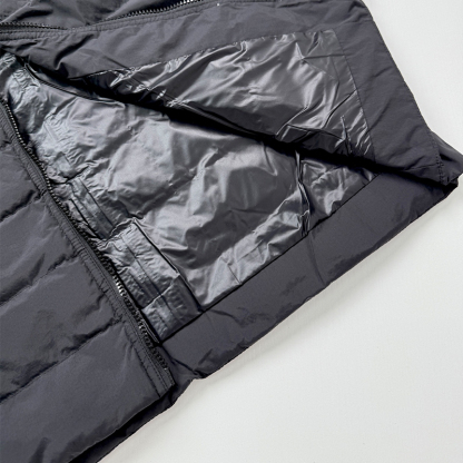 Quilted Stand Collar Puffer Vest – Lightweight Padded Men's Gilet with Modern Fit and Everyday Comfort