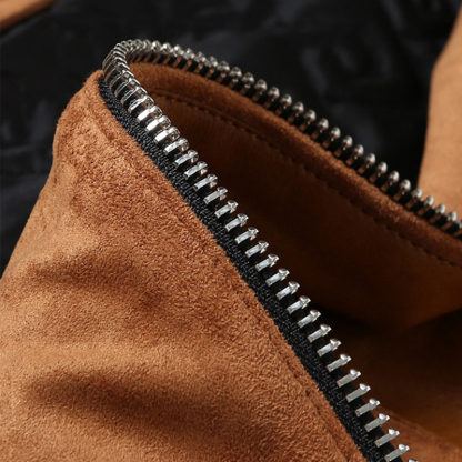 Genuine Lambskin Leather Jacket – Premium Men's Vintage Outerwear with Soft Texture and Timeless Style