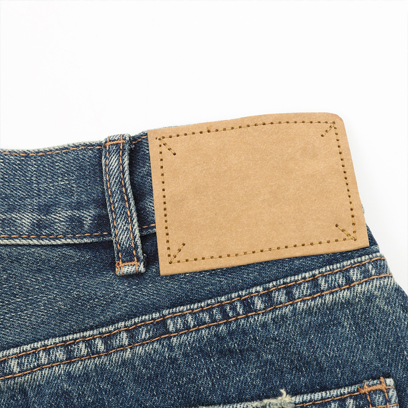 Blue Distressed Jeans – Premium Men's Denim with Vintage Wash and Modern Casual Style