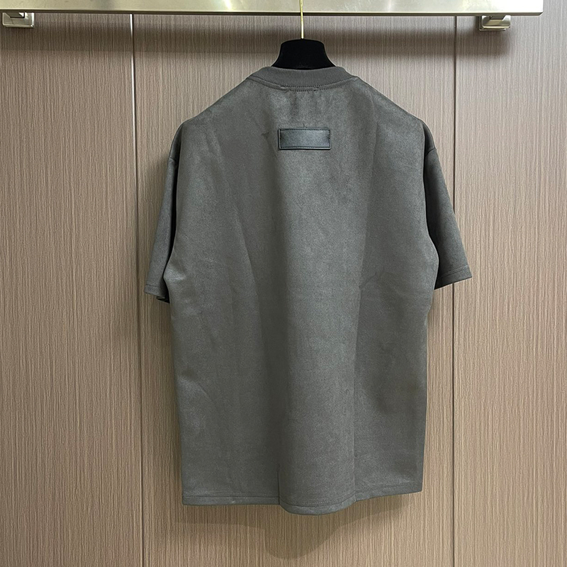 2025 Spring/Summer New Ultra-Soft 14-Gauge Yarn Skin-Friendly Breathable Lightweight Italian Blended Wool Short Sleeve Knitwear