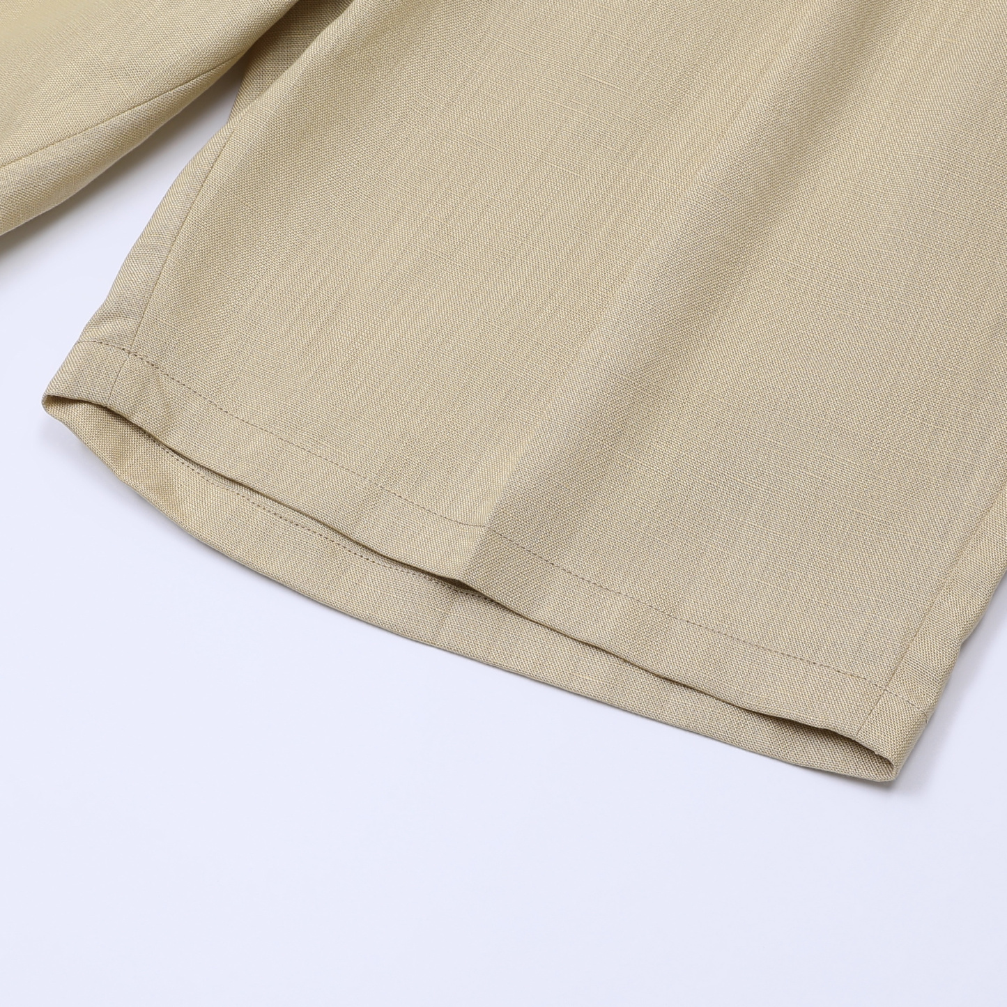 2026 New Fashion Buxton Linen Bermuda Shorts – Khaki | Spring/Summer 2026 Collection