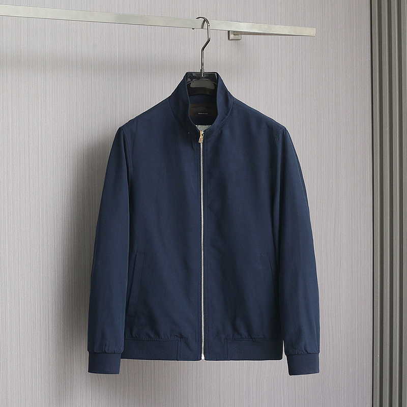 2025 Spring/Summer New Lightweight Soft Structured Windproof Men's Luxury Casual Jacket Outerwear
