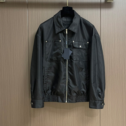 2025 Early Spring Structured Tailoring Slim Fit Premium Craftsmanship Details Men's Layering Essential Zipper Jacket