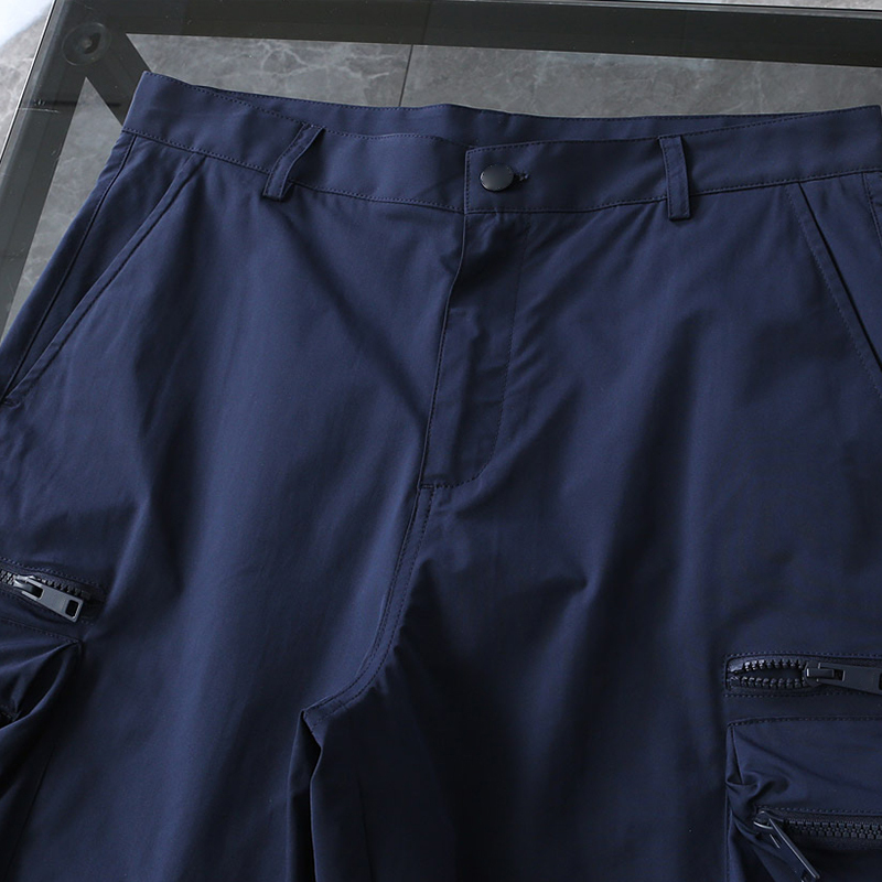 2025 Spring/Summer New Lightweight Loose Comfortable Breathable Skin-Friendly Men's Casual Pants with Pockets