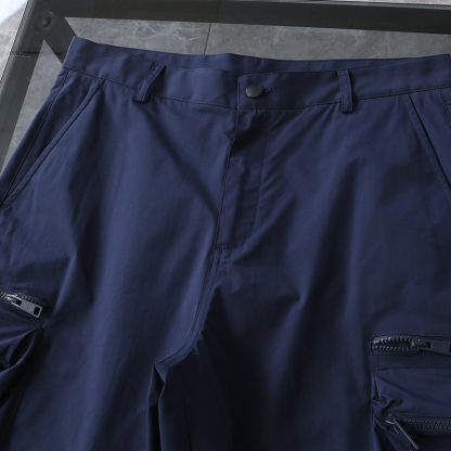 2025 Spring/Summer New Lightweight Loose Comfortable Breathable Skin-Friendly Men's Casual Pants with Pockets