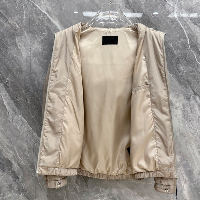2026 Fall/Winter Lightweight Luxury Hooded Cotton Jacket – Men's Padded Casual Outerwear