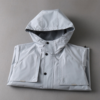 2025 Spring New Soft Fine Comfortable Breathable, Men's Fashion Casual Hooded Jacket Outerwear