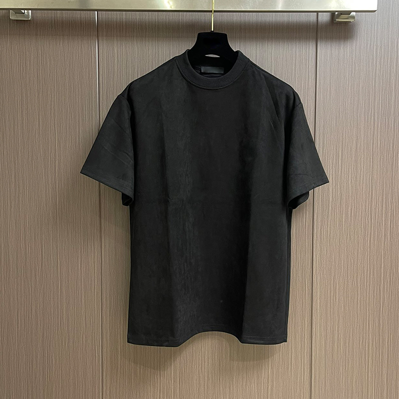 2025 Spring/Summer New Ultra-Soft 14-Gauge Yarn Skin-Friendly Breathable Lightweight Italian Blended Wool Short Sleeve Knitwear
