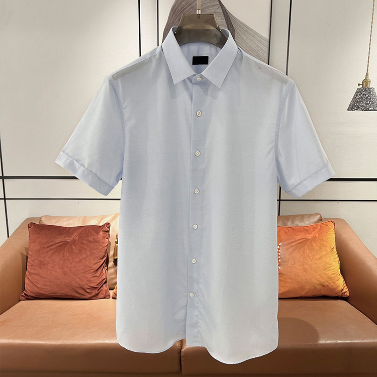 Men's Loose-Fit Breathable Casual Short Sleeve Shirt