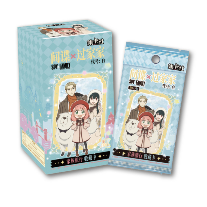 10 Packs CARDFUN SPYxFAMILY CODE White Cards TCG CCG Collectible Card Game Trading Cards Hobby Gifts Toys